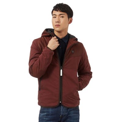 G-Star Raw Red hooded jacket